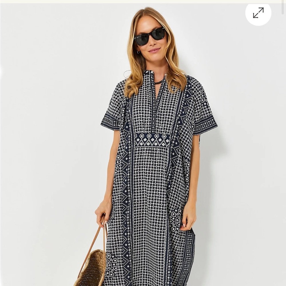 Emerson Fry Ink Caftan India Collection One Size